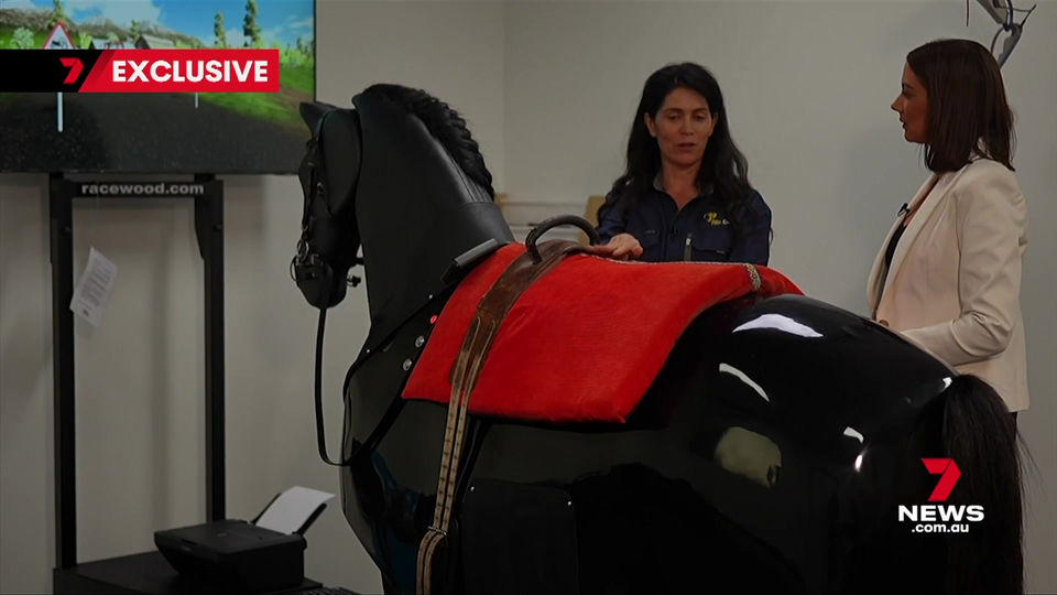 7 News Telethon Riding Simulator